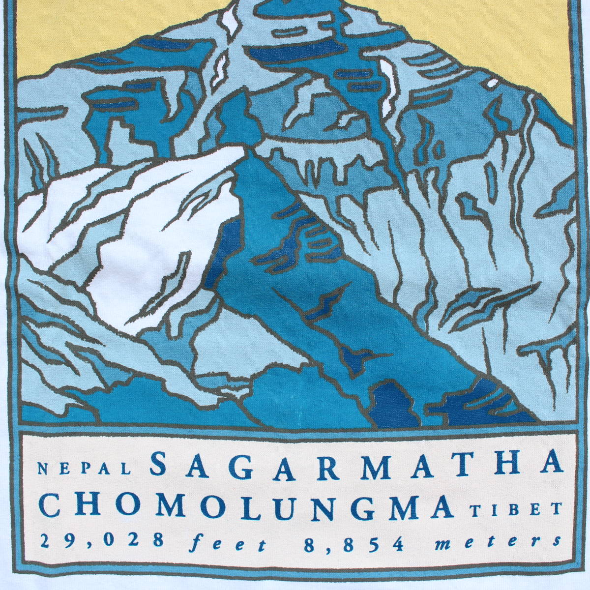 新品タグ付 レア 1990s ノースフェイスNorth Face エベレスト ヴィンテージ TシャツUSA製 アメリカ XLマウンテン 国立公園 登山 アウトドア_画像9