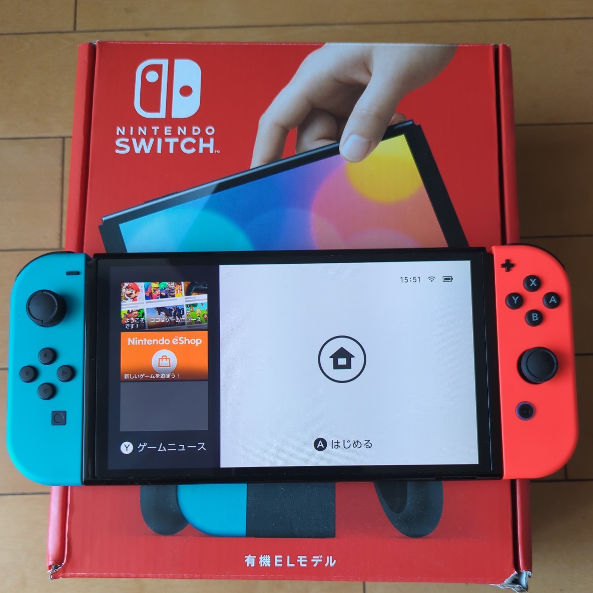 Nintendo Switch 有機ELモデル ネオンブルー ネオンレッド