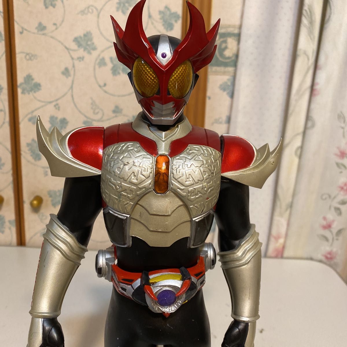 仮面ライダーアギト　シャイニングフォーム　ビッグサイズ　ソフビ　フィギュア　当時