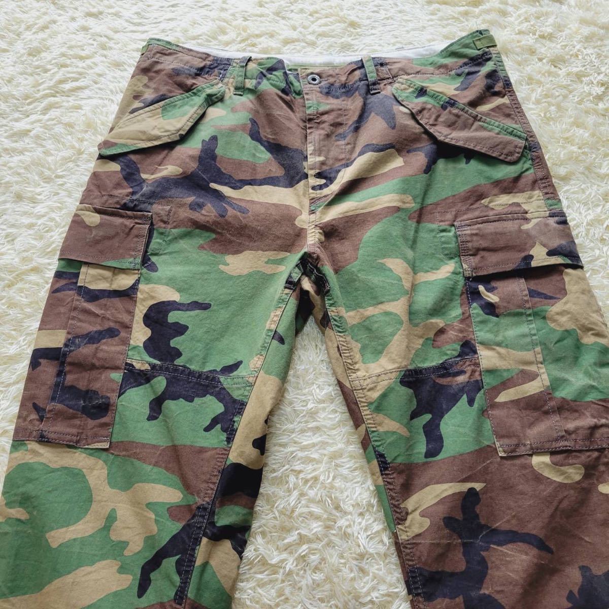 【希少☆完売品】☆トラヴィススコット着用☆ポロラルフローレン　迷彩カーゴパンツ POLO Ralph Lauren camo　cargo pants  Travis Scott