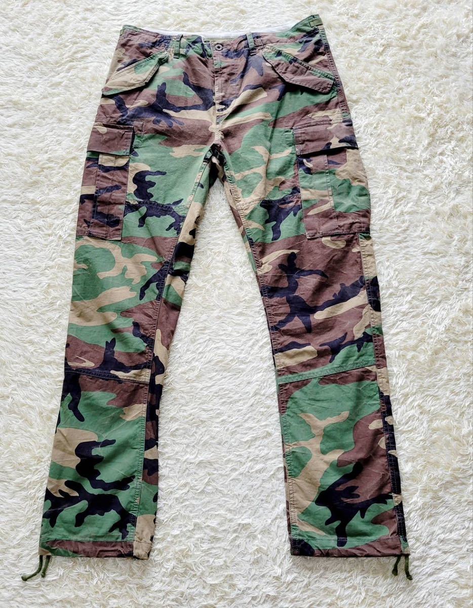 【希少☆完売品】☆トラヴィススコット着用☆ポロラルフローレン 迷彩カーゴパンツ POLO Ralph Lauren camo cargo pants Travis Scott