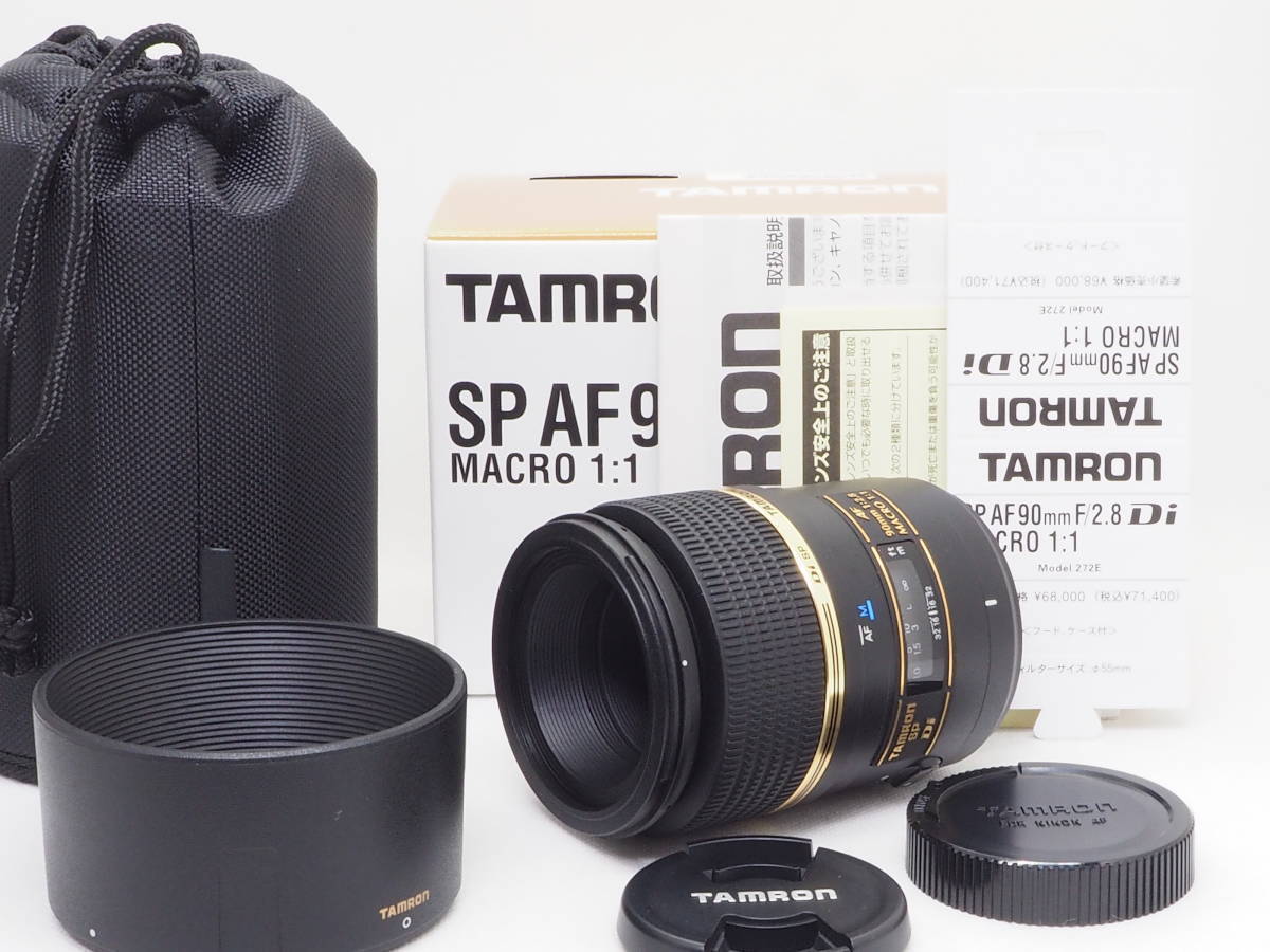 □ほぼ新品□ TAMRON SP AF 90mm F2.8 Di MACRO-