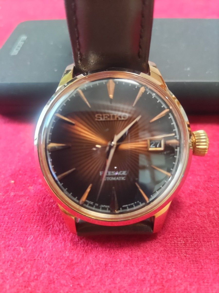 セイコープレサージュカクテルタイム 4R35-01T0 裏スケ23石 AT/自動巻き SEIKO