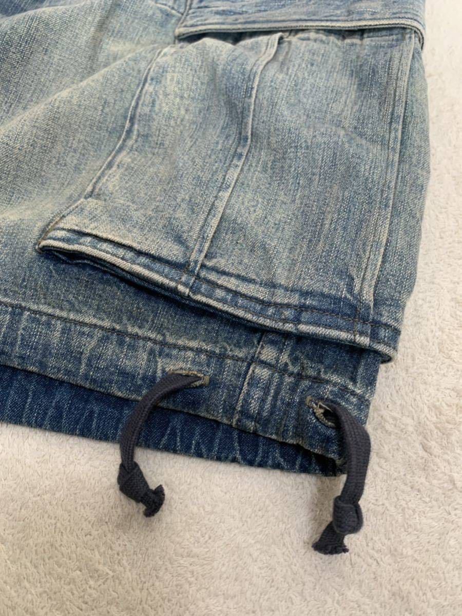 新品 RRL DENIM CARGO SHORTS ロンハーマン別注 デニム カーゴ 新品 RRL DENIM CARGO SHORTS ロンハーマン別注 デニム カーゴ