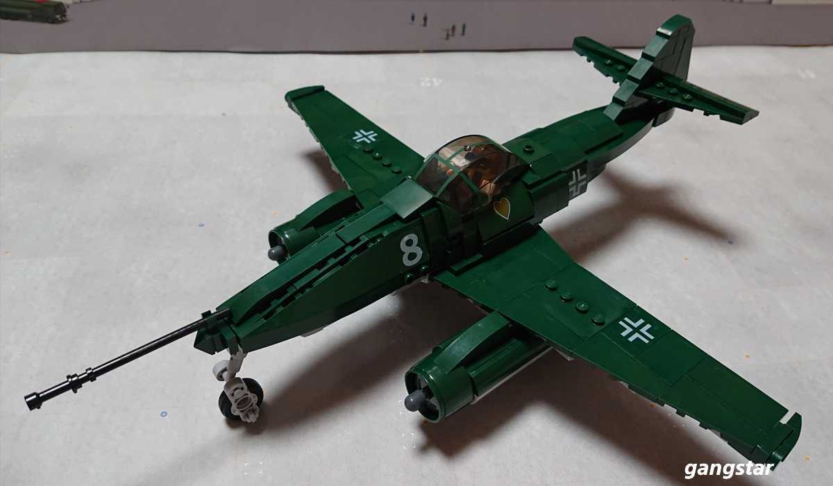 [ доставка внутри страны Lego сменный ] Messerschmitt Me262 истребитель милитари блок 