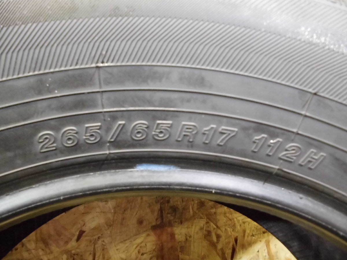 ヨコハマ ジオランダーH/T G056 265/65R17 4本 2019年製 7886 サマータイヤ (沖縄県・離島は発送不可)SALE_画像9