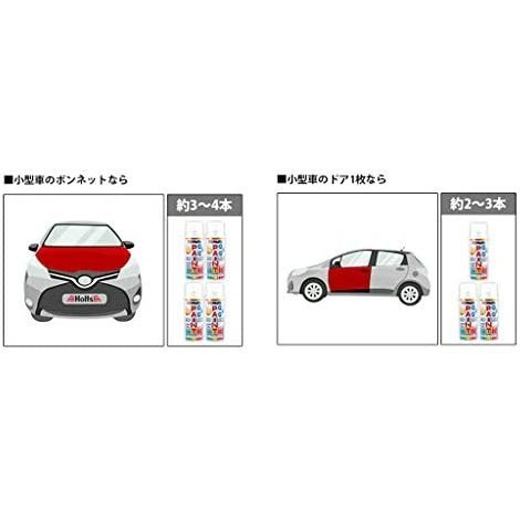 トヨタ/レクサス 3S8:クリムゾンクリスタルシャインGF. 適合 ホルツオーダー塗料スプレー 下塗上塗セット_画像4