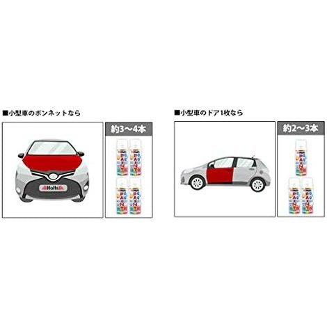 トヨタ 6L9 ダークグリーンマイカ 適合 ホルツオーダー塗料スプレー_画像4