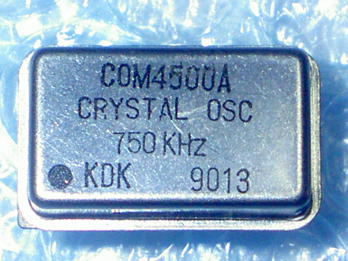 KDK crystal osi letter -CRYSTAL OSC COM4500A 750KHz