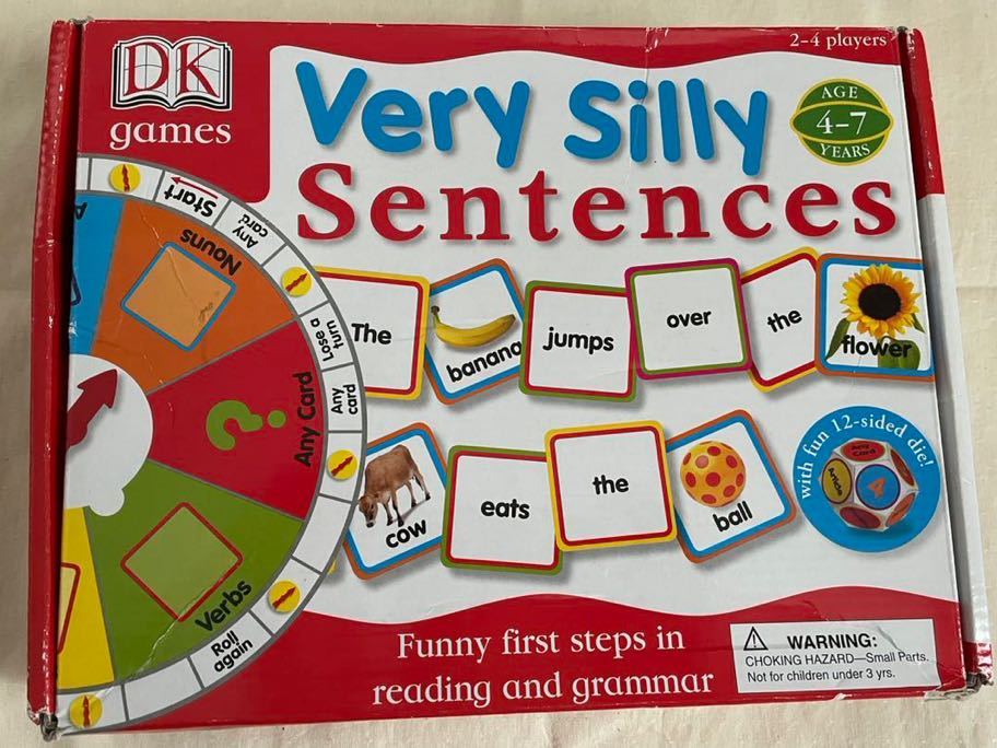 Very Silly Sentences 【英語ゲーム・言葉遊び】【DK games】_画像1