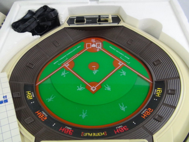  повторный снижение цены работа OK почти не использовался Tommy electronics Baseball игра компьютер Stadium бейсбол запись retro игра коробка * инструкция есть 