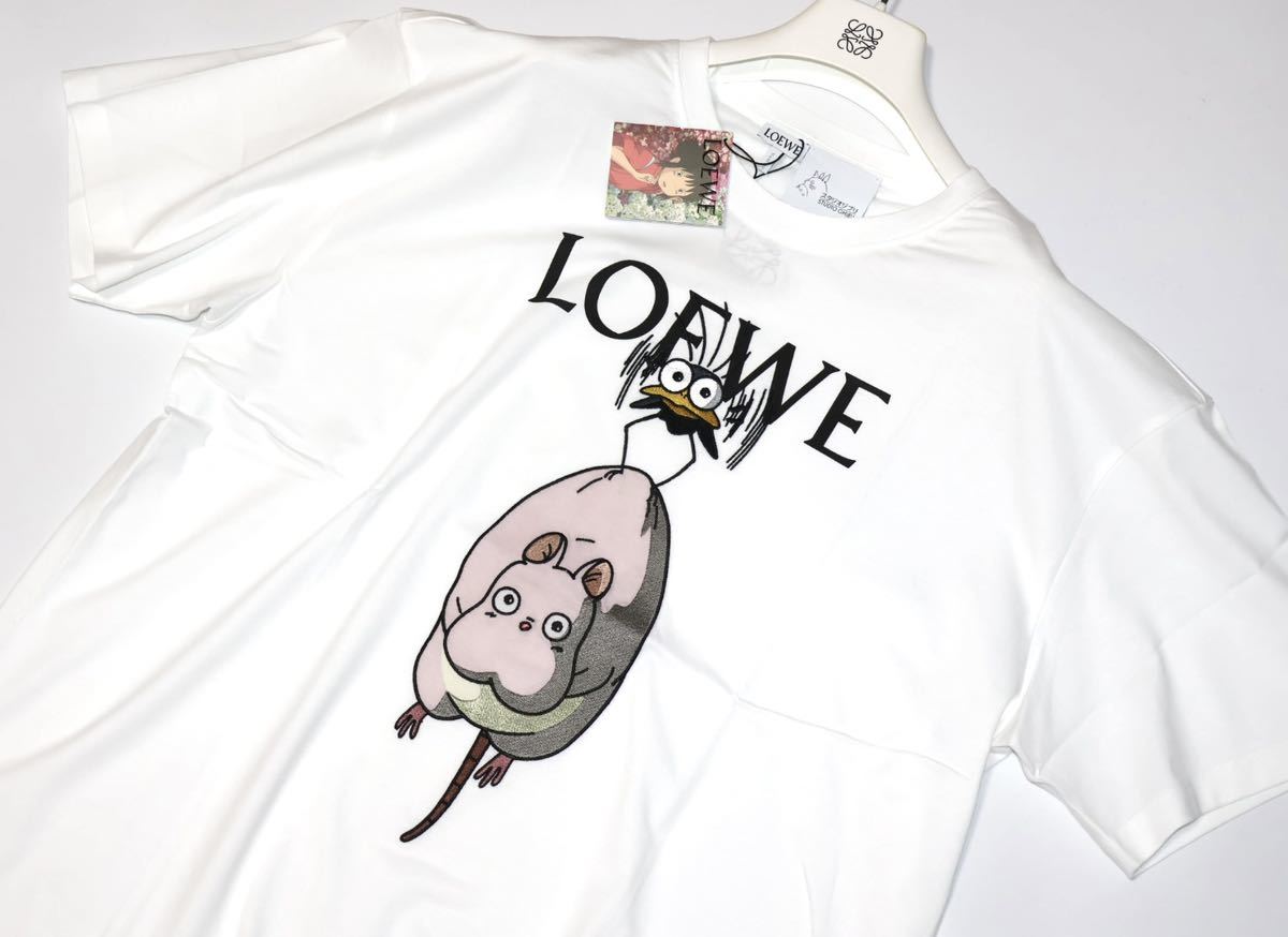 新品 ロエベ 千と千尋 ハエドリTシャツ XL カットソー LOEWE