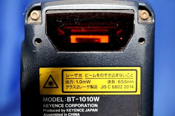 ◆5台入荷◆ KEYENCE/無線タイプハンディターミナル ★BT-1010W/未使用汎用バッテリー付き　43382Y_画像5