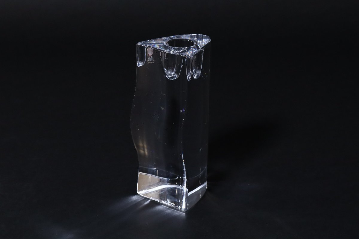  iittala свеча держатель чай na*norudo -тактный ром дизайн прозрачный (2) / ittala crystal Северная Европа Финляндия 