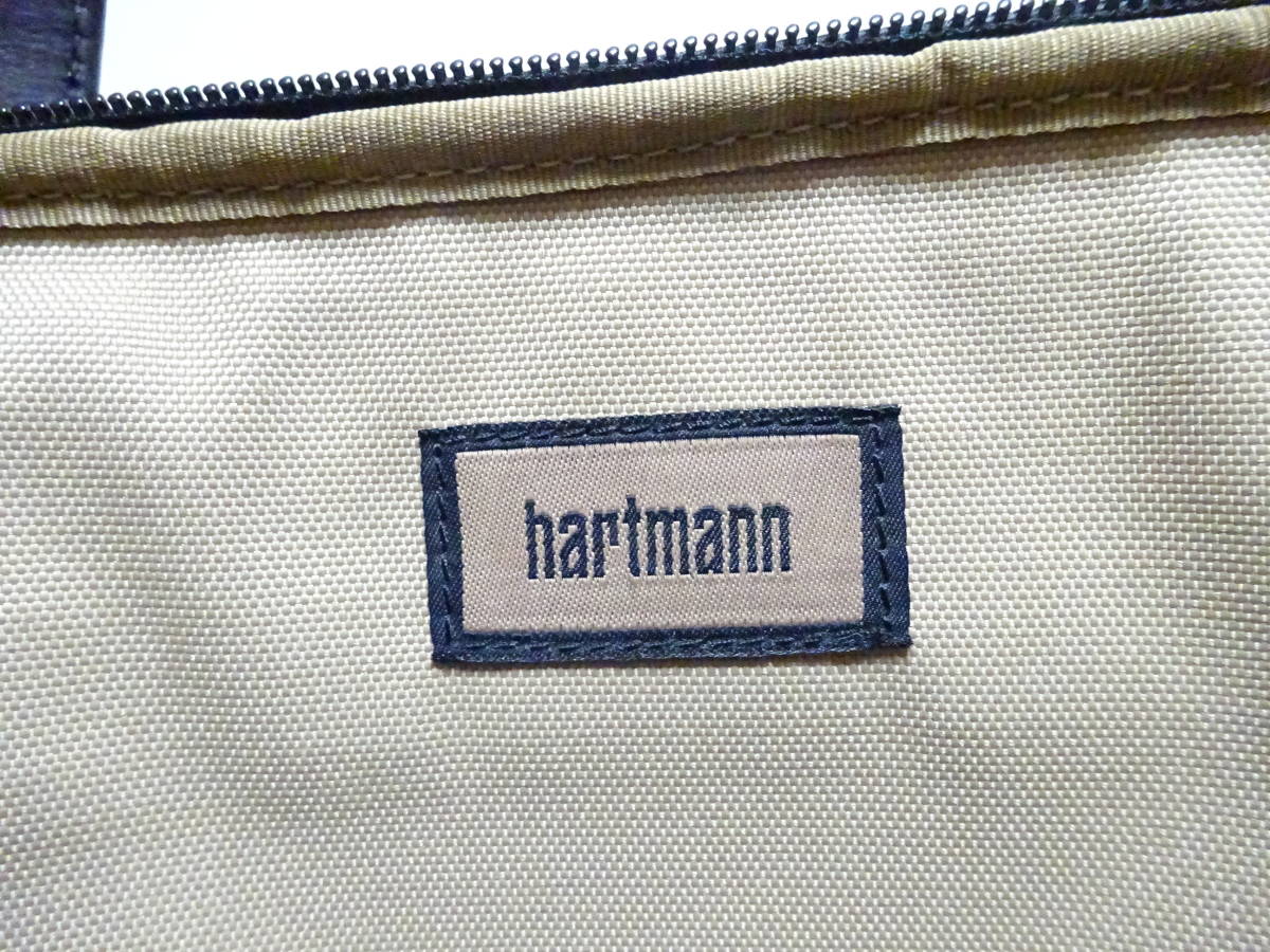 hartmann ハートマン 420 BLAK 5170 DBL COMP DLX BR 2wayレザーブリーフケース ビジネスバッグ 書類カバン 黒 ブラックの画像6