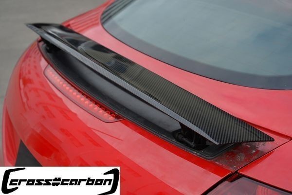 * Audi 8J TT/TTS for LM style carbon trunk spoiler / twill /AUDI/ moveable Wing /2.0/3.0/RS/GT/R8/RS/ Le Mans / Cross car mbon