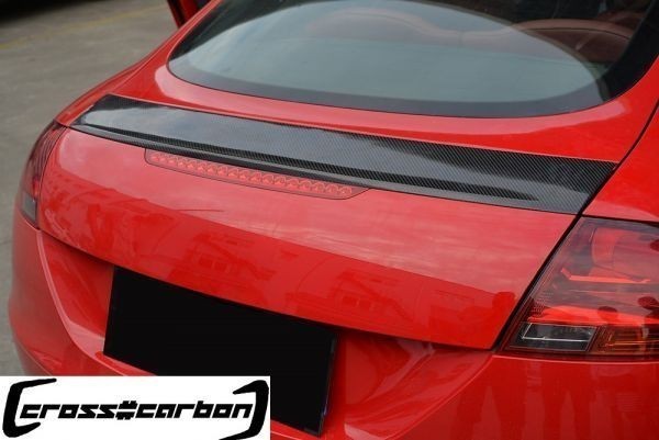 * Audi 8J TT/TTS for LM style carbon trunk spoiler / twill /AUDI/ moveable Wing /2.0/3.0/RS/GT/R8/RS/ Le Mans / Cross car mbon