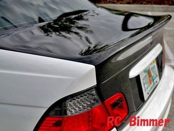 人気カラー再販 BMW リアトランク E46 CSLタイプ セダン カーボン 人気