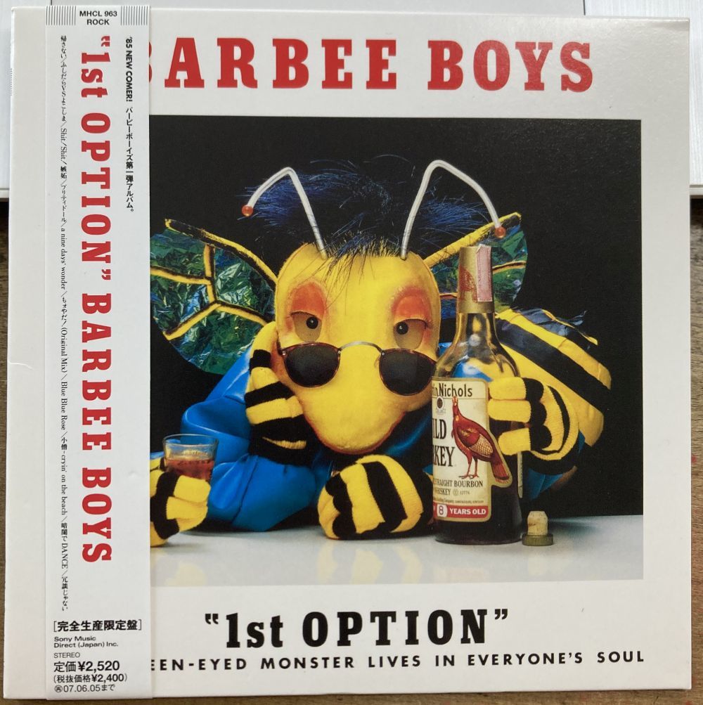 BARBEE BOYS／1st OPTION 【中古CD】 紙ジャケット バービー・ボーイズ 杏子 サンプル盤 MHCL 963_画像1