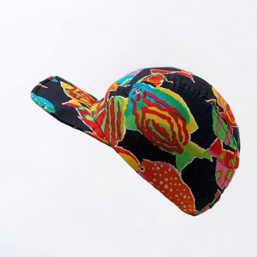  beautiful goods America buy USA made VINTAGE jet cap hat CAP kid\'s for children tropical fish import old clothes America made Kids small articles Vintage 