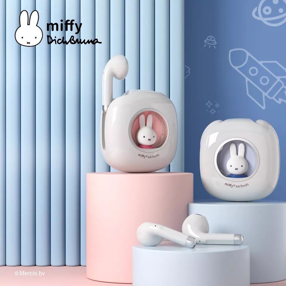 miffy MIPOW 充電式　ミッフィーイヤホン　MIPOWコラボ商品　
