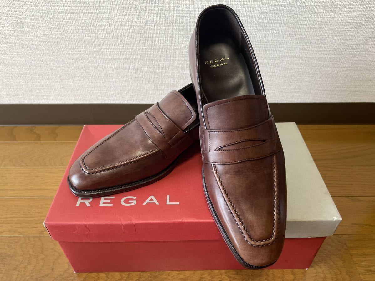 数々の賞を受賞 未使用 リーガル ローファー REGAL 01HR 25.5cm 25.5cm