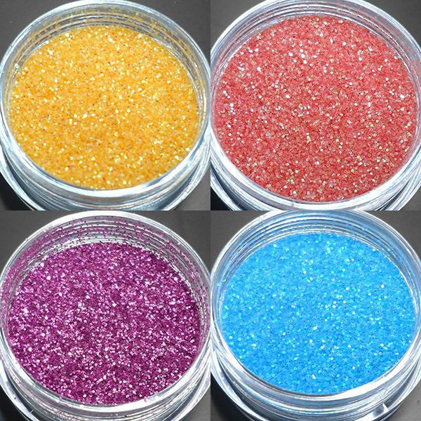  lame flakes 12 color set (E) fluorescence pigment . color nails paints mail service /23ψ