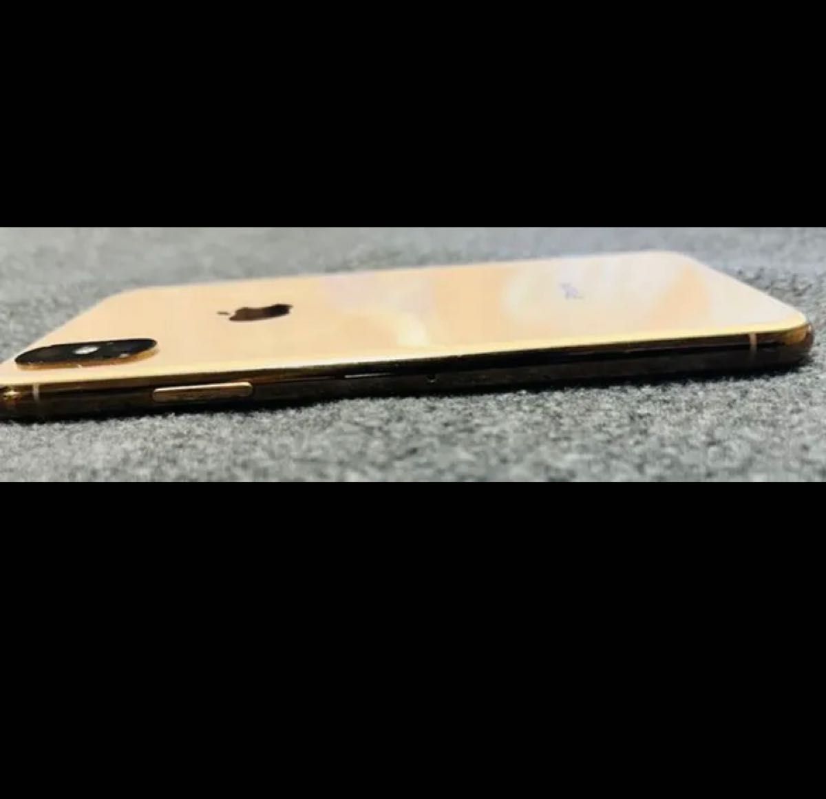 超美品iPhone Xs Gold 256 GB SIMフリー SIMフリー ローズゴールド SIMロック解除