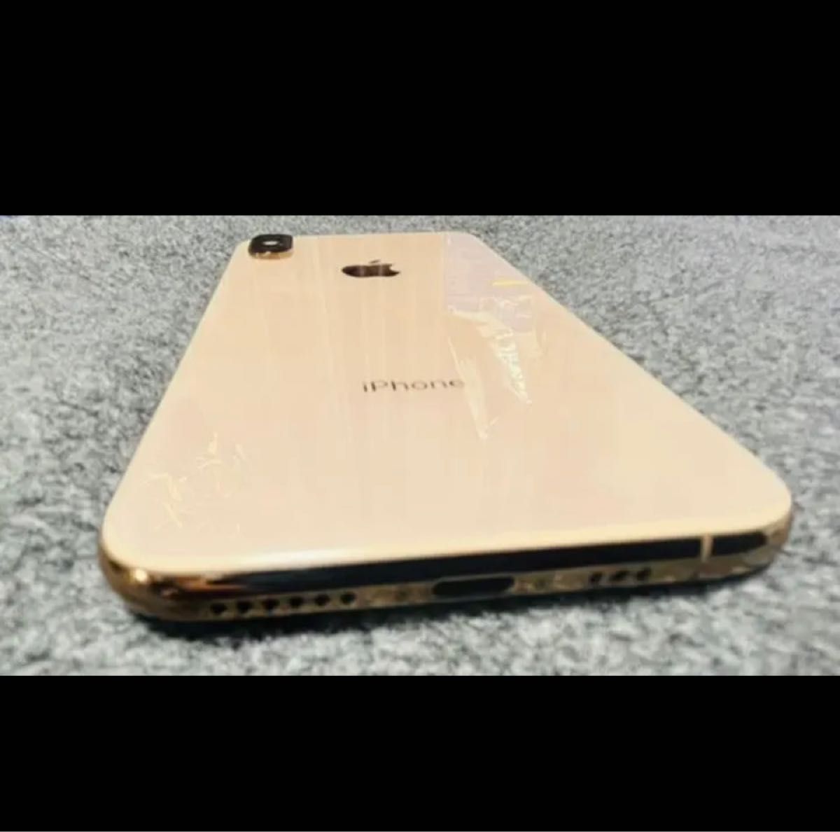 超美品iPhone Xs Gold 256 GB SIMフリー SIMフリー ローズゴールド SIM