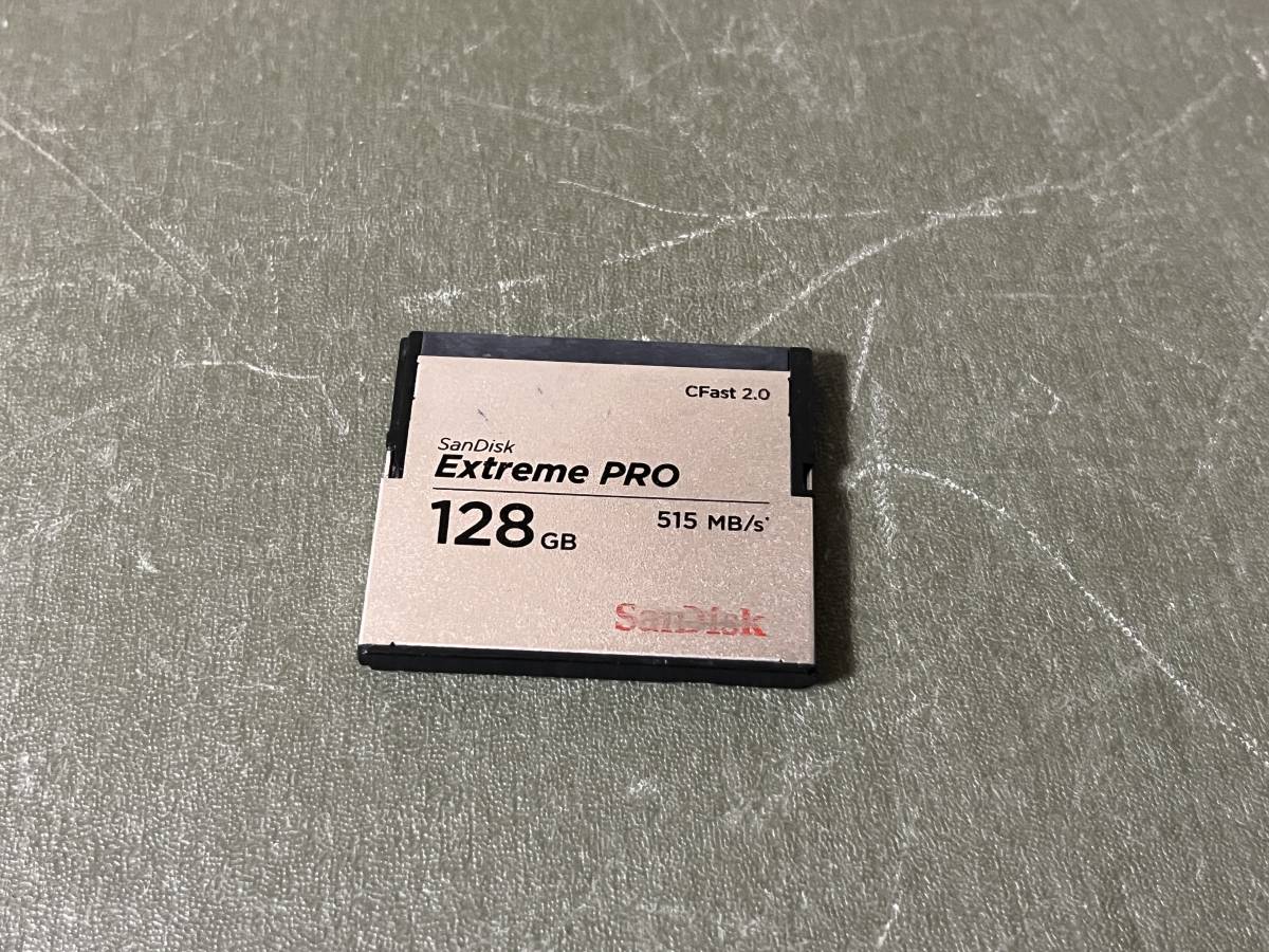 【ARRIカメラ使用可】SanDisk CFast2.0 Extreme PRO 128GB_画像1