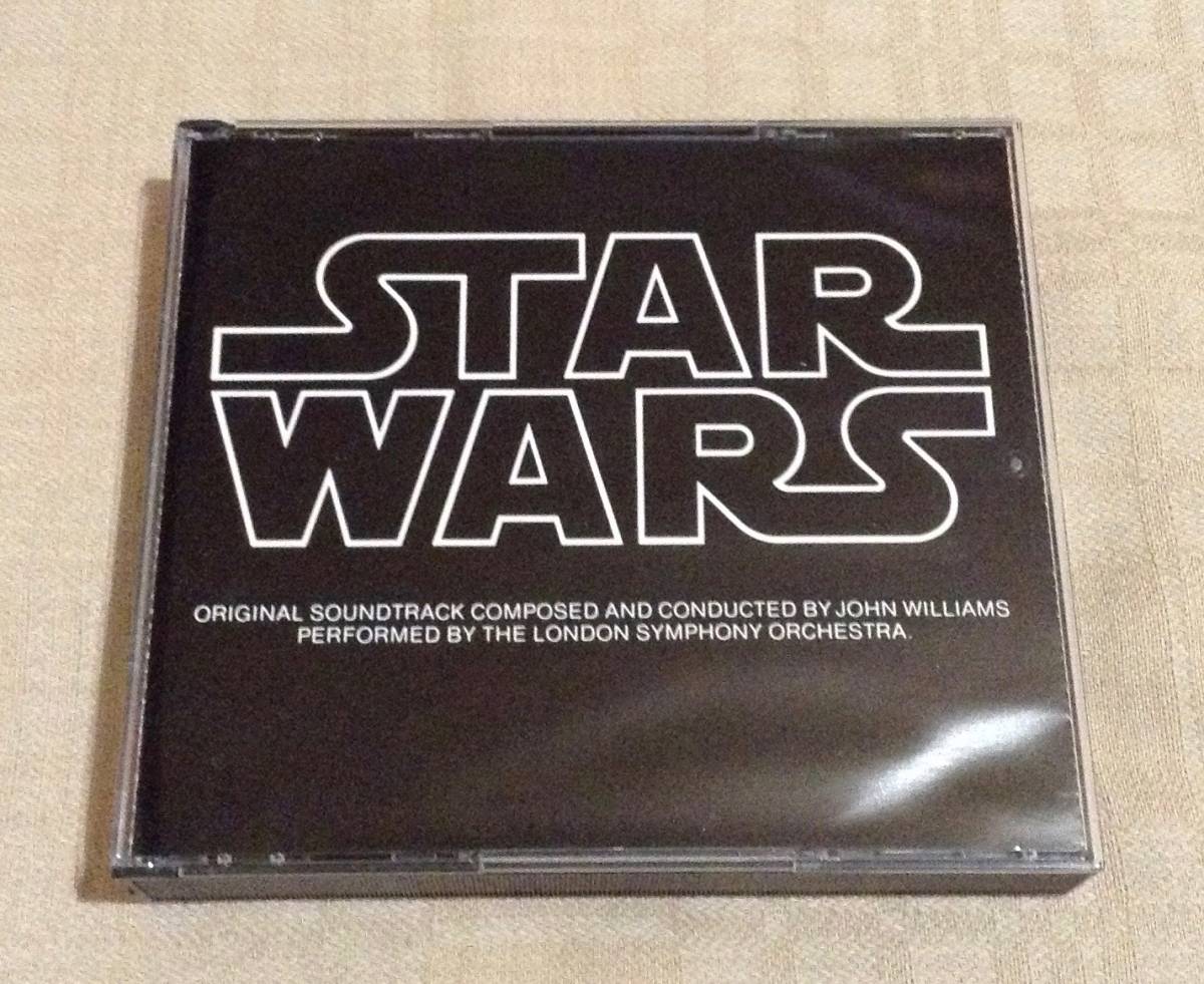 サントラ「Star Wars/スター・ウォーズ」西独盤/2枚組CD/John サントラ「Star Wars/スター・ウォーズ」西独盤/2枚組CD/John