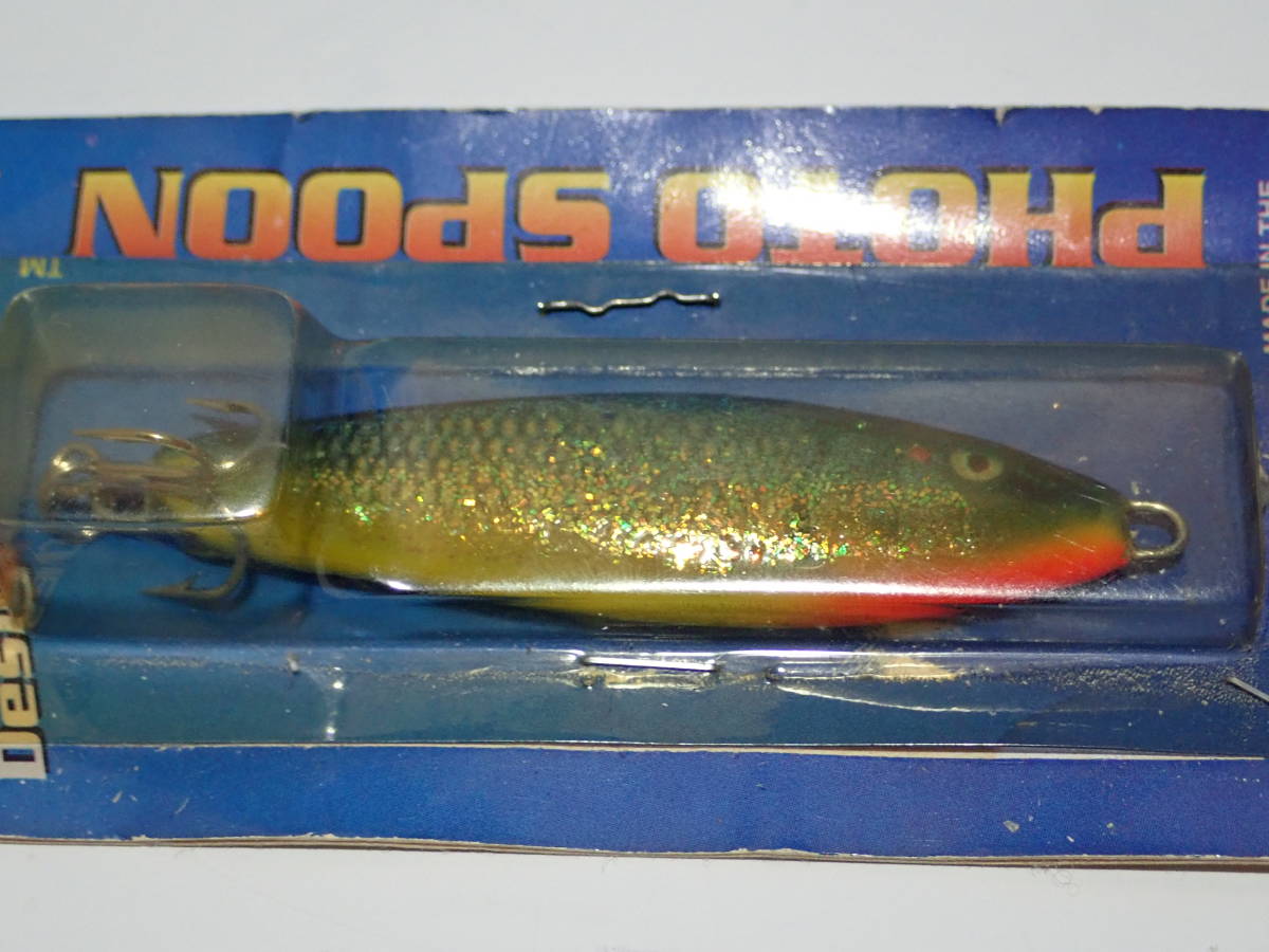 F PHOTO SPOON abroad made lure metal jig new goods unopened NIP