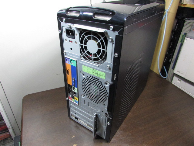 [YDT0696]*Gateway DX4300 tower AMD PhenomII X4 clock unknown /2GB/HD lack of /DVD/ electrification make .BIOS screen ..*JUNK