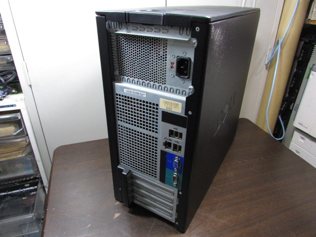 【YDT0727】★DELL PowerEdge T100 タワーサーバー Core2Duo不明/2GB/HD欠品/DVD-MULTI/OS無 通電のみBIOS画面出ず、本体のみ★JUNK_画像6