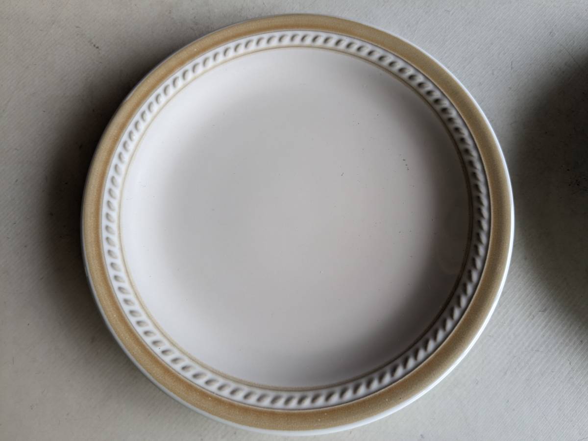 送料無料★ ノリタケ Noritake STONE WARE カレー パスタ 皿２枚＆サラダ 皿２枚セット ★の画像4