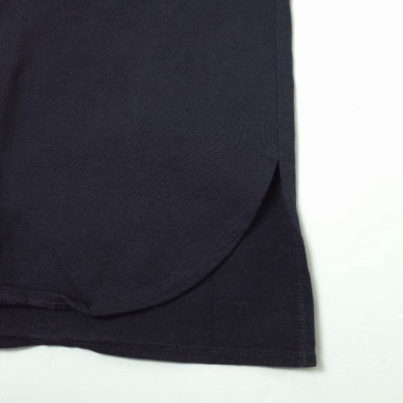 COMOLI コモリ 日本製 ボートネック半袖シャツ M01-05006 3 NAVY Tシャツ トップス g8994_画像6