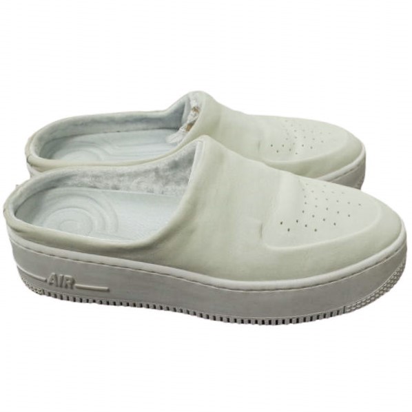 NIKE ナイキ WMNS AIR FORCE 1 LOVER XX ウィメンズ エアフォース 1 ラバー AO1523-100 US7(24cm) OFF WHITE/LIGHT SILVER サンダル g10149_画像3