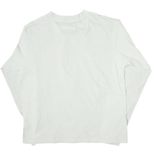 RE-PURPOSE リパーパス 日本製 SOLID L/S TEE ソリッドロングスリーブTシャツ L ホワイト 長袖 L'ECHOPPE レショップ トップス g9052_画像2