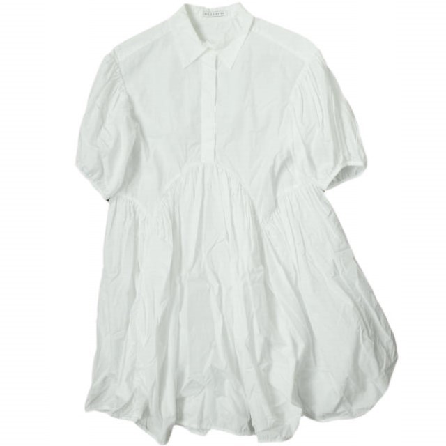 CECILIE BAHNSENsesi Lee van senEsther Dressgya The - shirt One-piece 1577-343-7524 UK6 white short sleeves Mini tops g10088