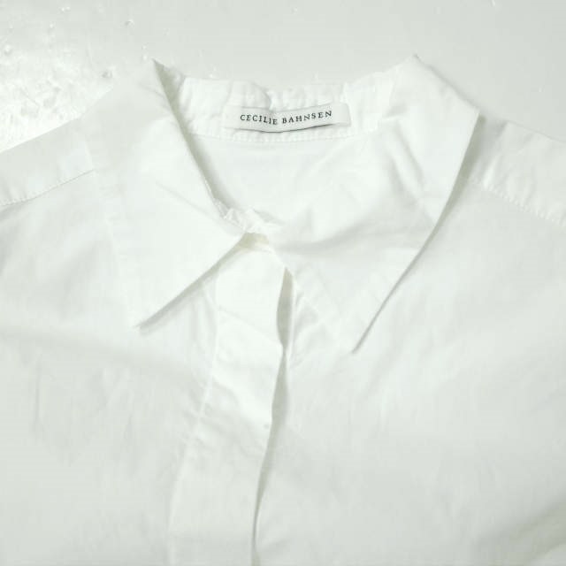 CECILIE BAHNSENsesi Lee van senEsther Dressgya The - shirt One-piece 1577-343-7524 UK6 white short sleeves Mini tops g10088