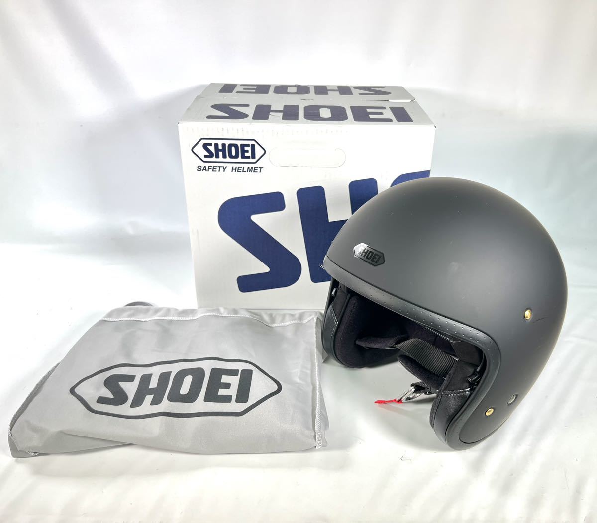 売り切り】【中古品】SHOEI ショウエイ premium helmet ジェット