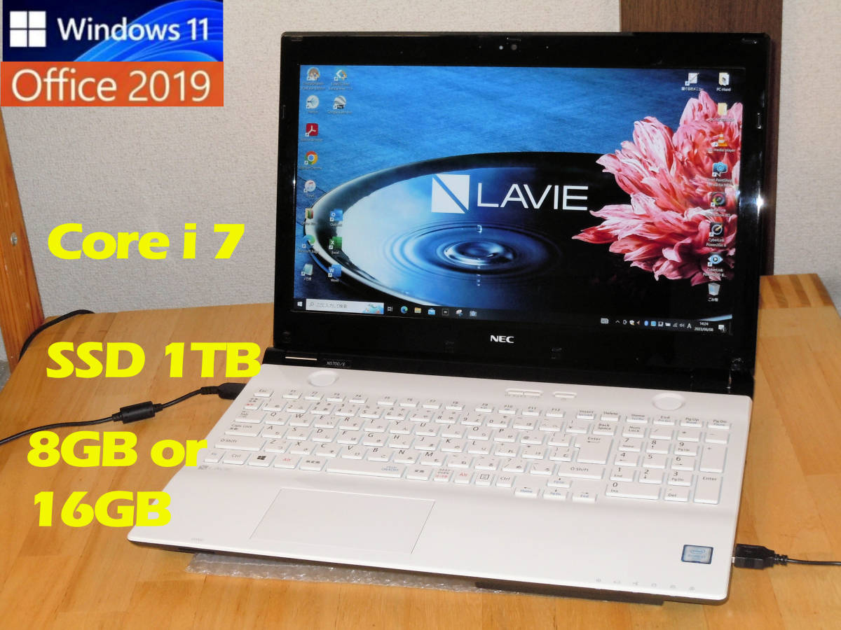 第6世代Core i7 新品SSD 1TB / 8GB 即決時新品16GB / Windows11 Pro