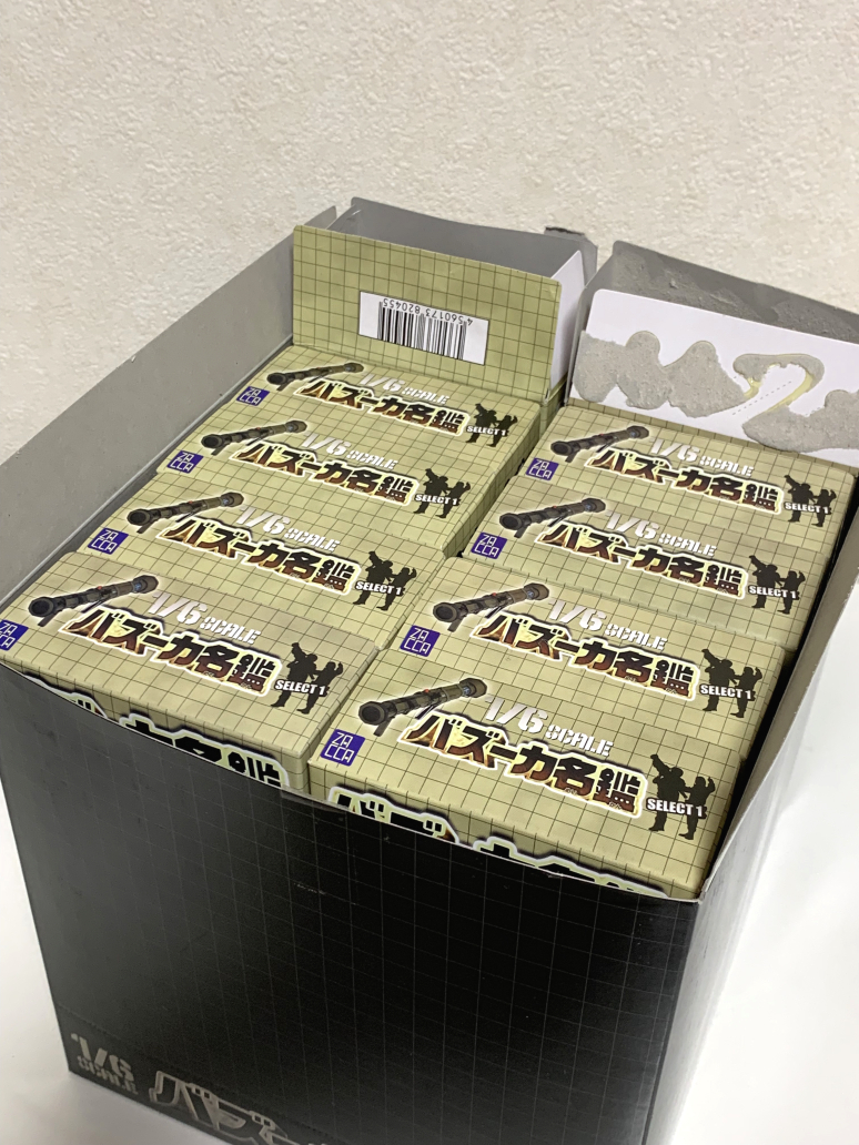 てなグッズや 1/6 バズーカ名鑑 10個セット select1 武器、個人装備