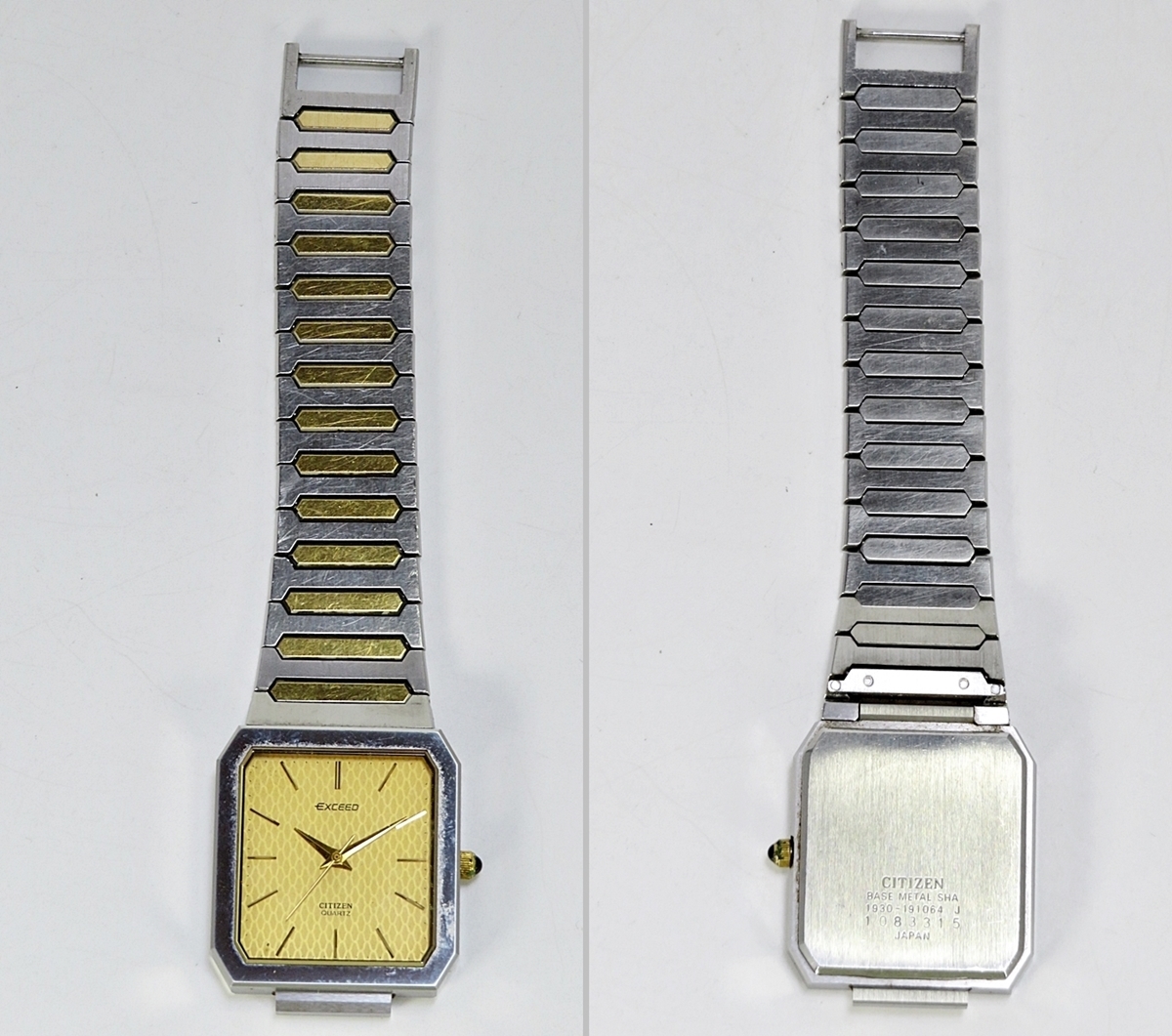 CITIZEN EXCEED 1930-191064 シチズン エクシード クォーツ CITIZEN EXCEED 1930-191064 シチズン エクシード クォーツ