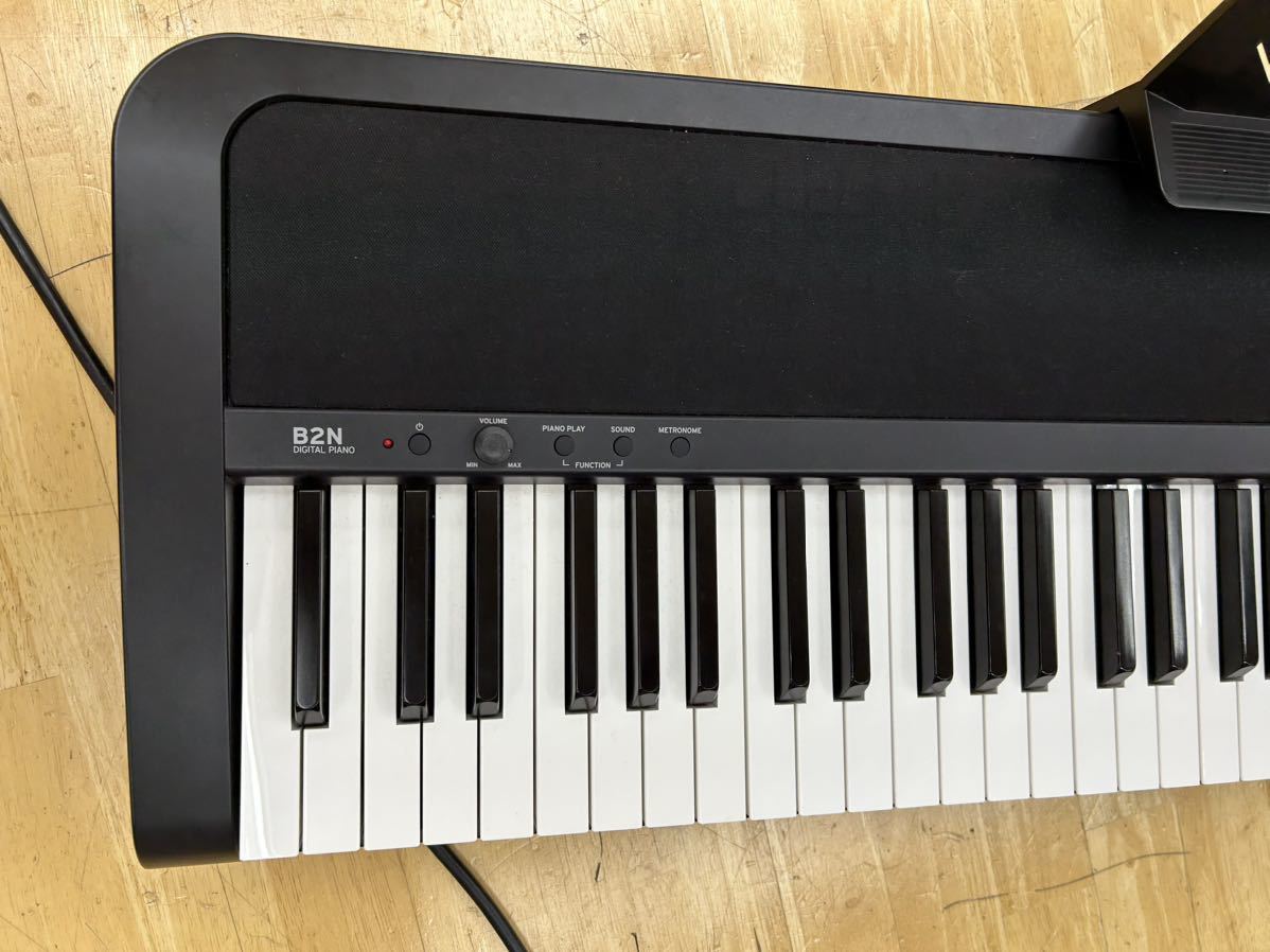 ♪KORG 88鍵 コルグ 電子ピアノ キーボード B2N 東京都新宿区まで取りに来られる方限定 2020年製　中間音域変音ありの為格安　USED♪_画像2