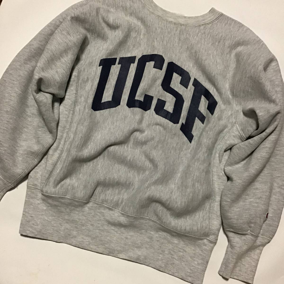 極美 90s UCSF CHAMPION Vintage Reverse Weave リバースウィーブ