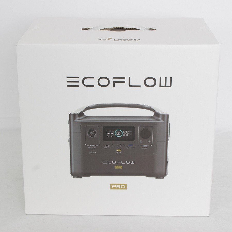 新品未開 EcoFlow ポータブル電源 RIVER Pro 720Wh