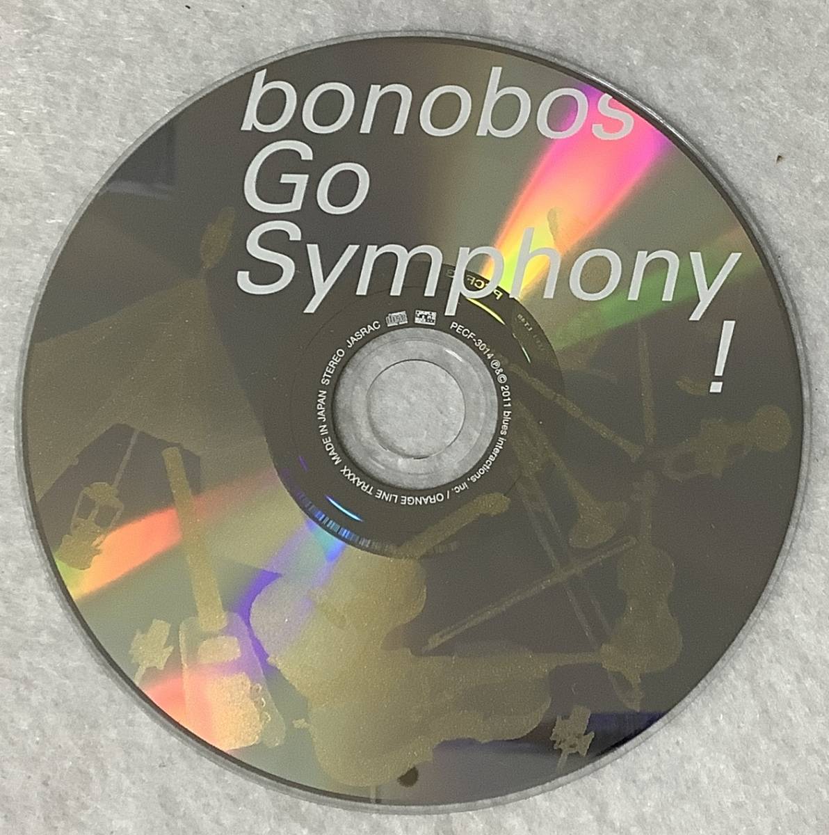 【邦楽CD】 bonobos(ボノボ) 『Go Symphony!』 ※付属品無し PECF-3014/CD-16393_画像1