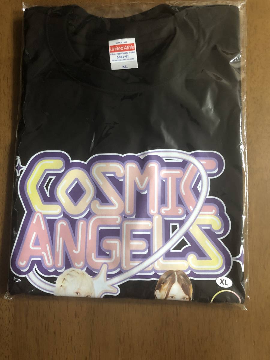  Star dam unit T-shirt COSMIC ANGELS XL size tower record tower reko collaboration middle .......
