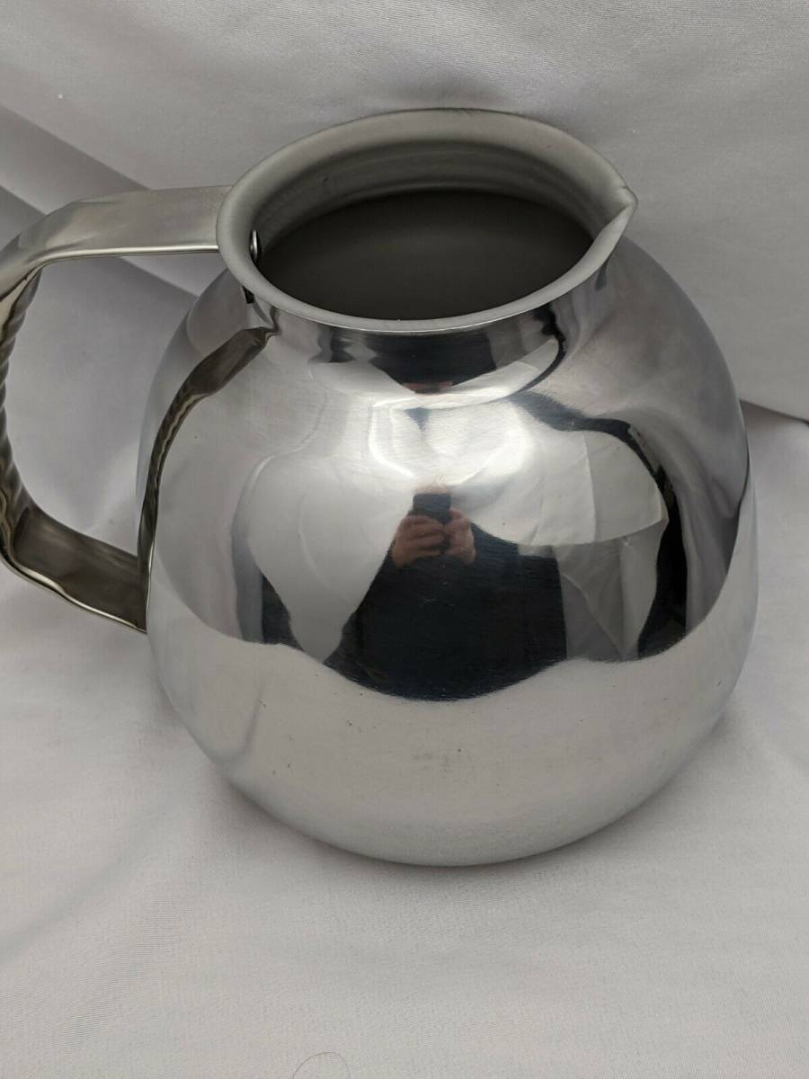 Delta Airlines Stainless Steel Coffee Server デルタ航空 機内 コーヒー サーバー ステンレス_画像4